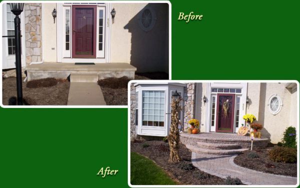 Lawn Maintenance Services — Lawn Before and After in Lin, PA