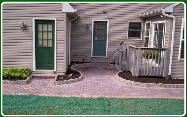 Front yard Designs — Front Yard Design Made Of Stones in Lin, PA