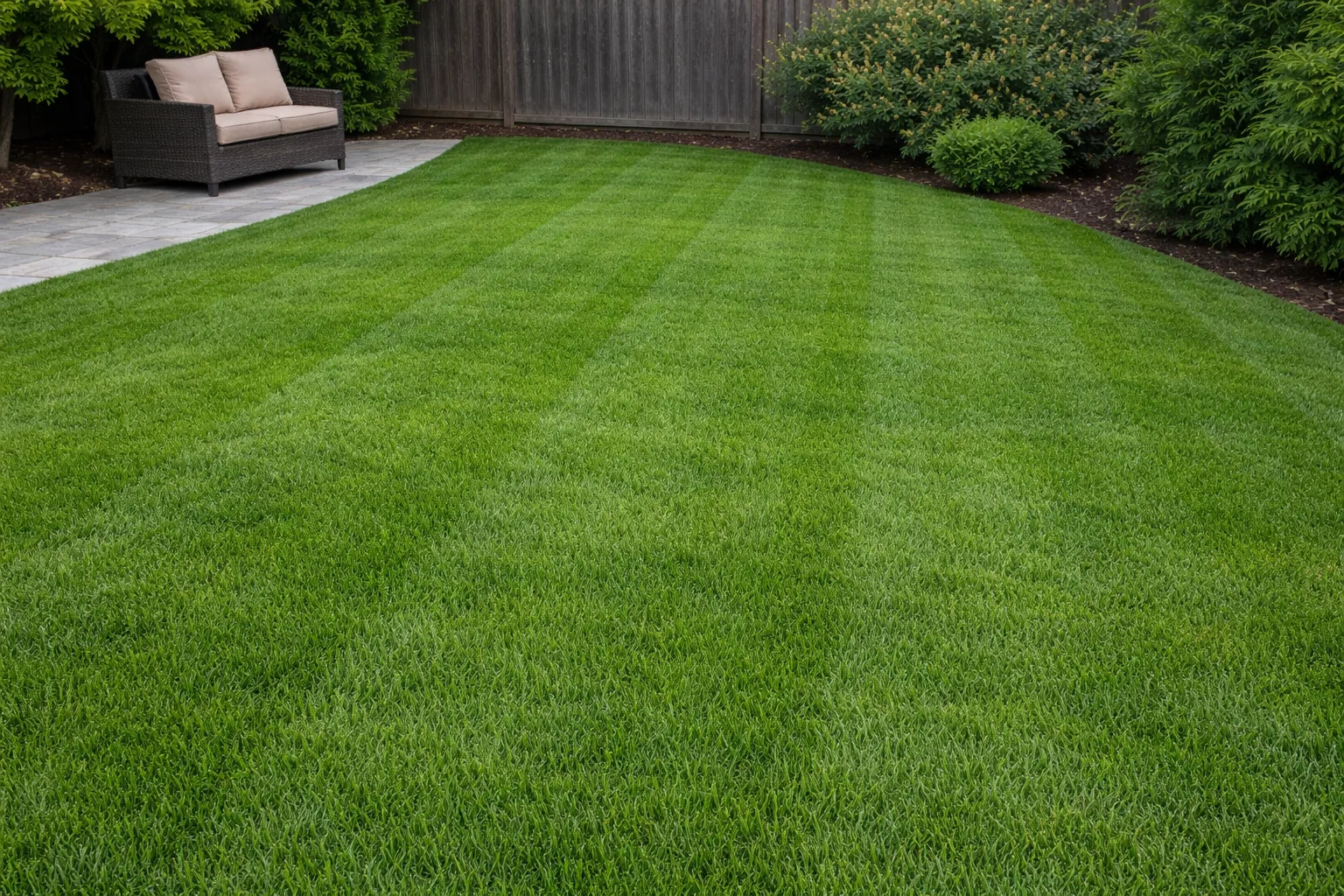 Healthier lawn after a stronger lawn plan